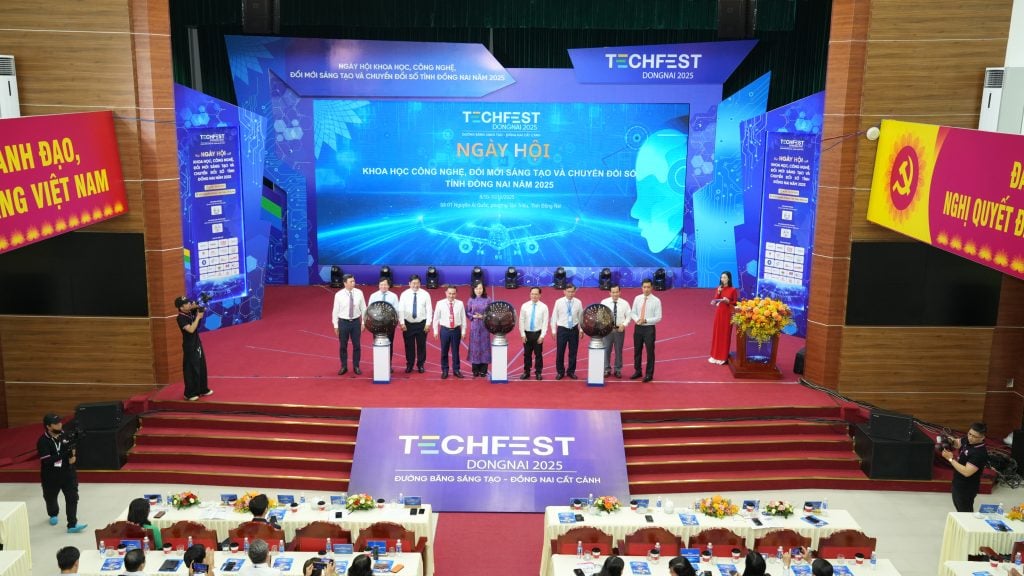 Khai mac Techfest Dong Nai 2025