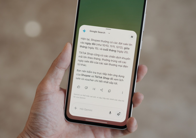Giới trẻ dùng AI để tư vấn mua sắm 3 AI đưa ra tư vấn cho người dùng. Ảnh: Samsung