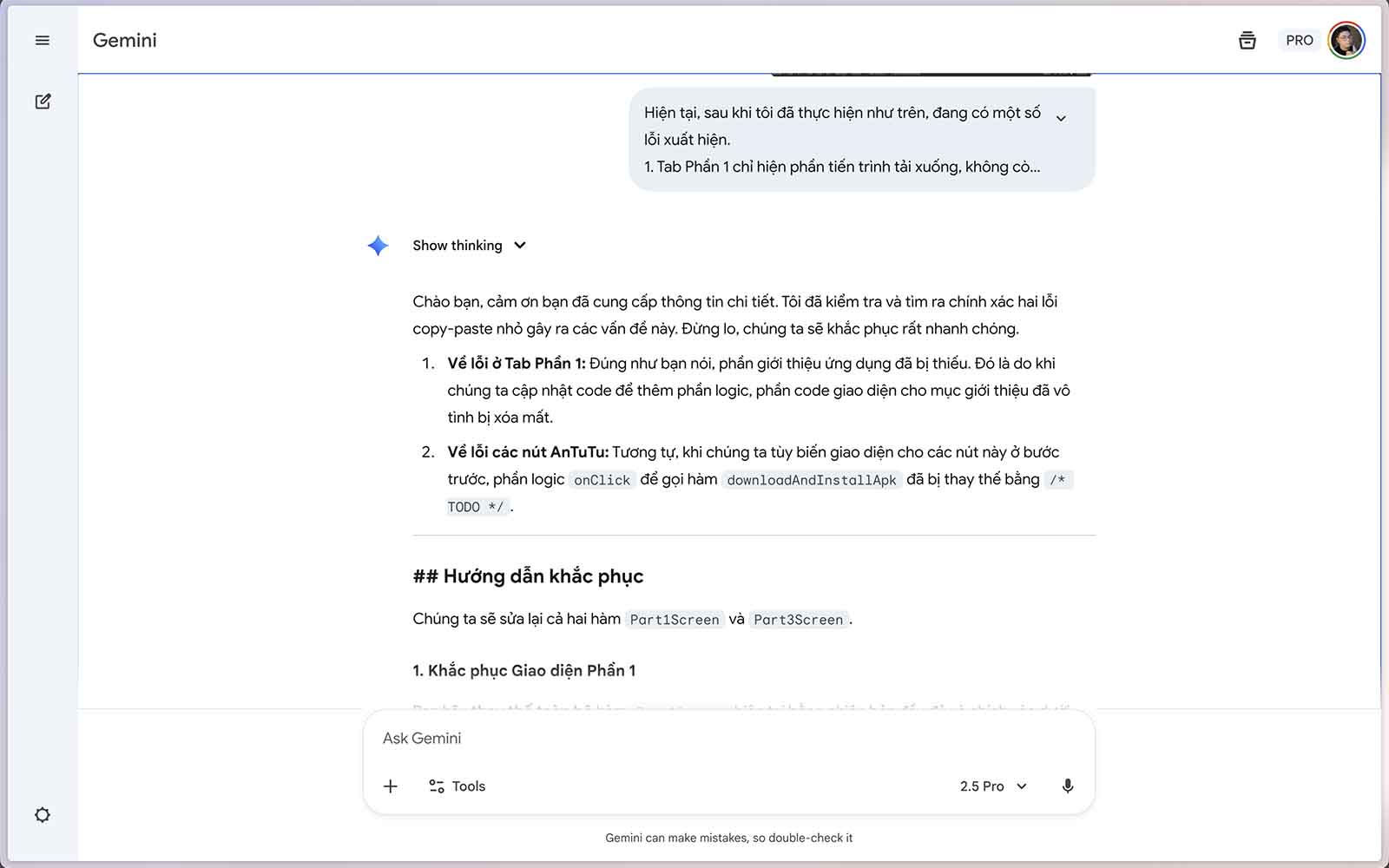 Không cần code giỏi vẫn có thể làm được! 12 Tao ung dung Android Gemini AI moi 0000 Screenshot 2025 10 15 at 3.28.13 PM