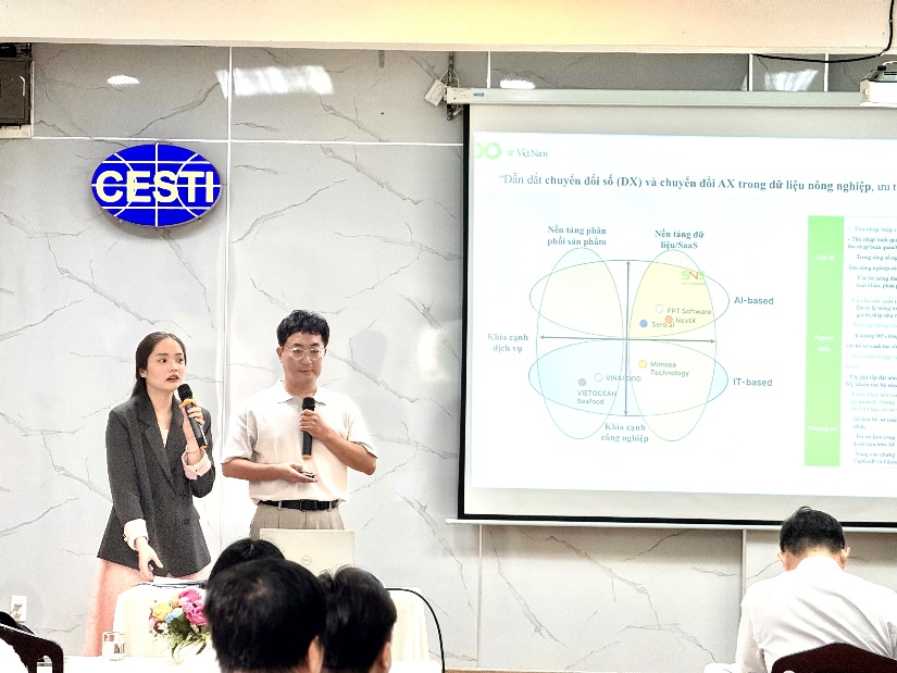 Doanh nghiệp Hàn Quốc giới thiệu nền tảng AI hỗ trợ chuyển đổi số trong nông nghiệp Việt Nam- Ảnh 1. Doanh nghiệp Hàn Quốc giới thiệu nền tảng AI hỗ trợ chuyển đổi số trong nông nghiệp Việt Nam- Ảnh 1.
