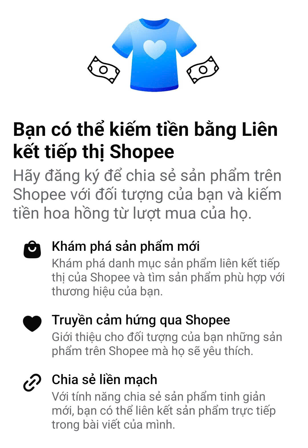 Người Việt kiếm tiền mới trên Facebook với Shopee Affiliate partnership - Ảnh 1.