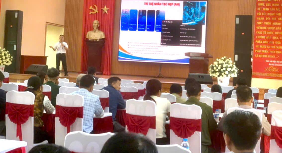 Tập huấn kỹ năng ứng dụng AI và thương mại điện tử 1 Hải Phòng: Tập huấn kỹ năng ứng dụng AI và thương mại điện tử - ảnh 1