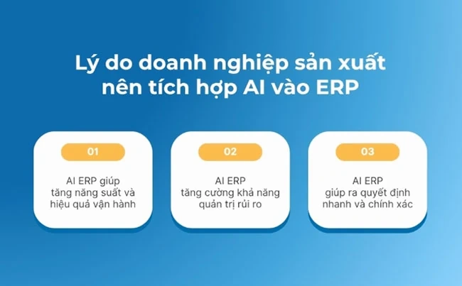 AI đang làm thay đổi hệ thống ERP như thế nào? 3 AI đang làm thay đổi hệ thống ERP như thế nào?