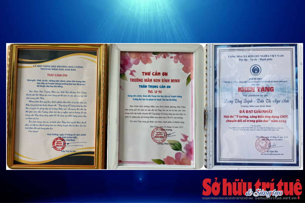 Thầy giáo Đà Nẵng thổi 'luồng gió mới' ứng dụng AI trong tác nghiệp, giảng dạy 4 580deb68d0845cda0595