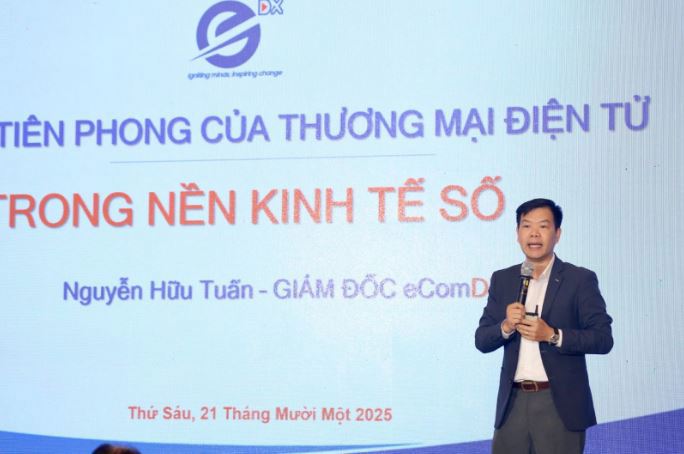 Ông Nguyễn Hữu Tuấn - Giám đốc Trung tâm Phát triển Thương mại điện tử và Công nghệ số - eComDX (Bộ Công Thương).