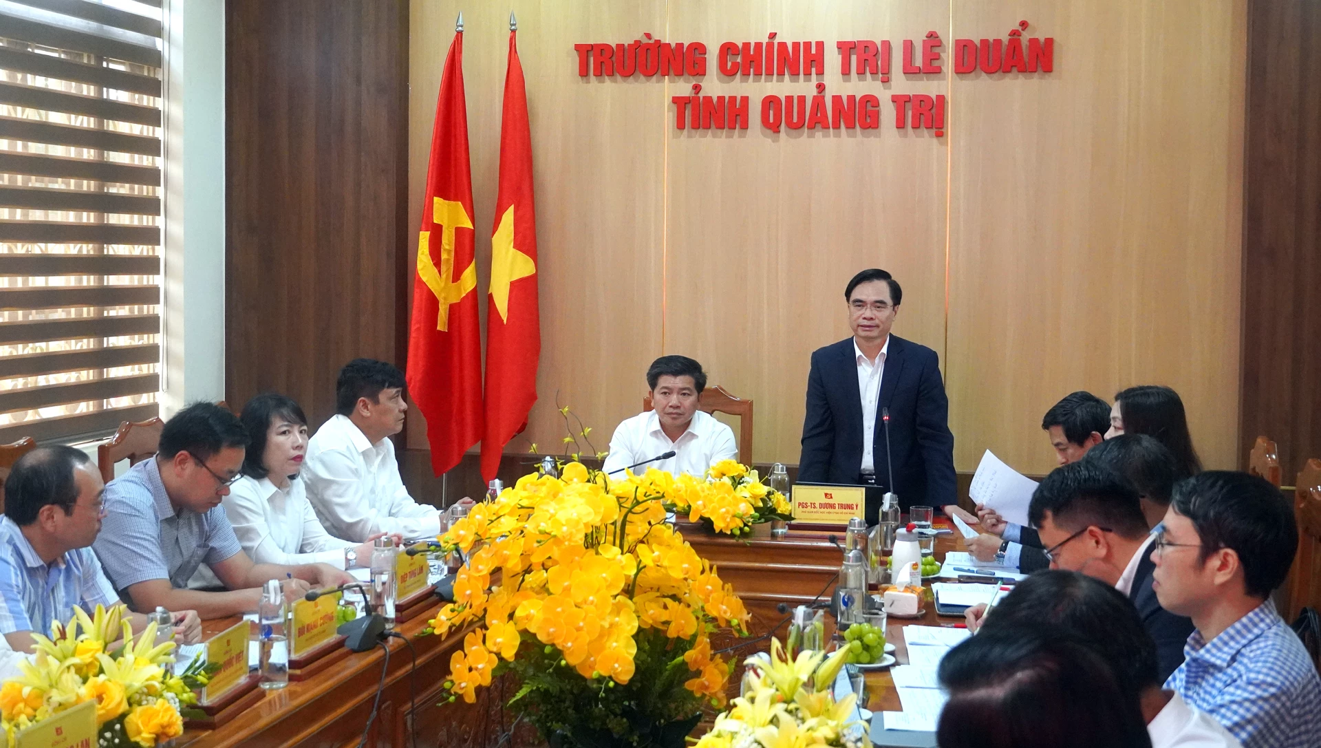 Quang cảnh buổi khảo sát - Ảnh: N.M