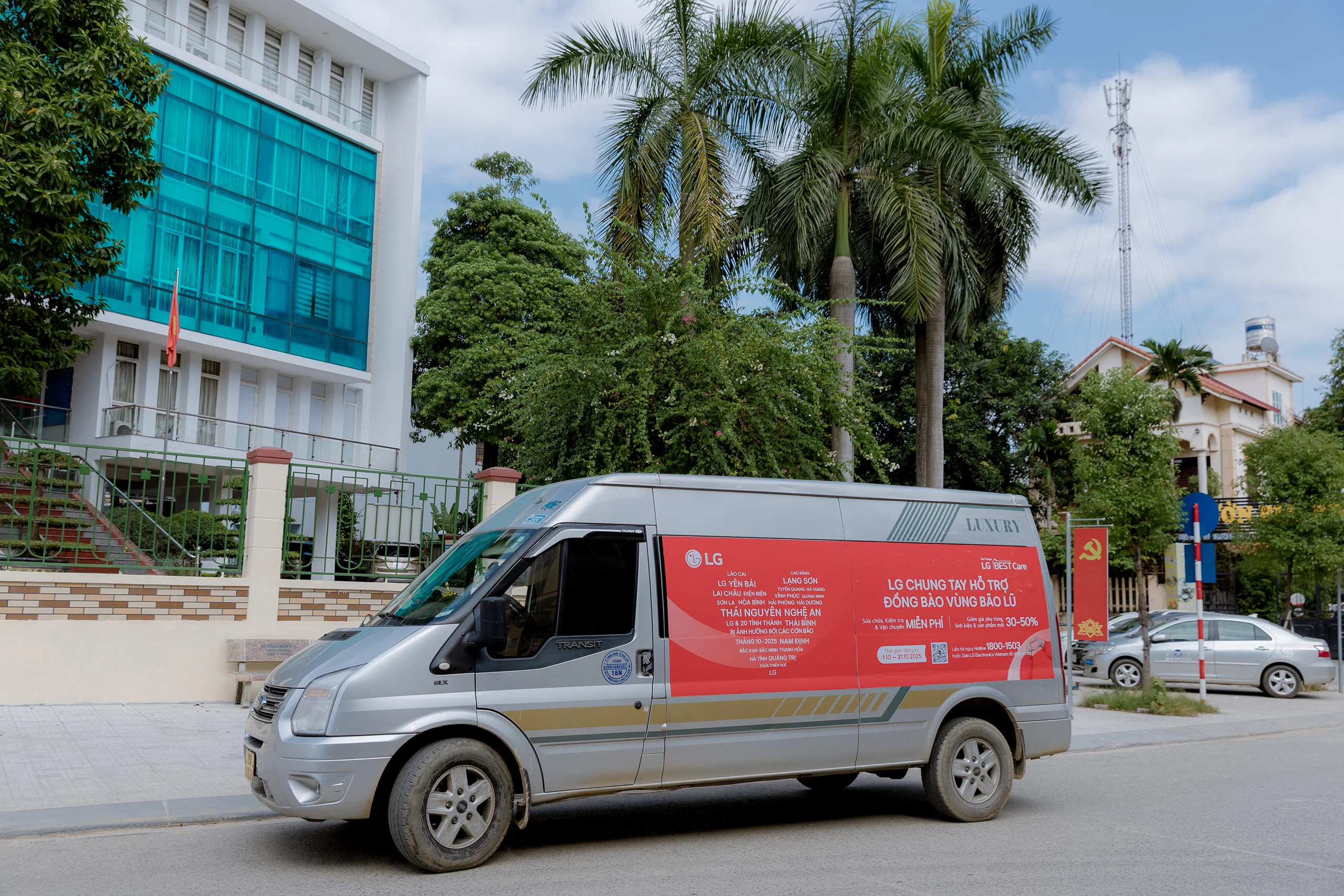 LG triển khai trạm sửa chữa và kiểm tra thiết bị miễn phí tại miền Trung