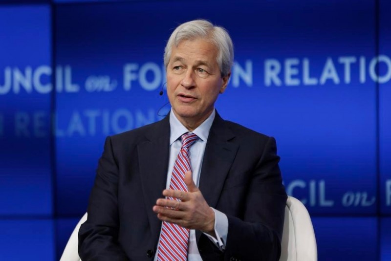 Ông Jamie Dimon, Tổng giám đốc JPMorgan. Ảnh: Forbes.