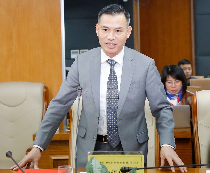 Luật sư Vi Văn Diện, Giám đốc Công ty Luật Thiên Minh. Ảnh: TN