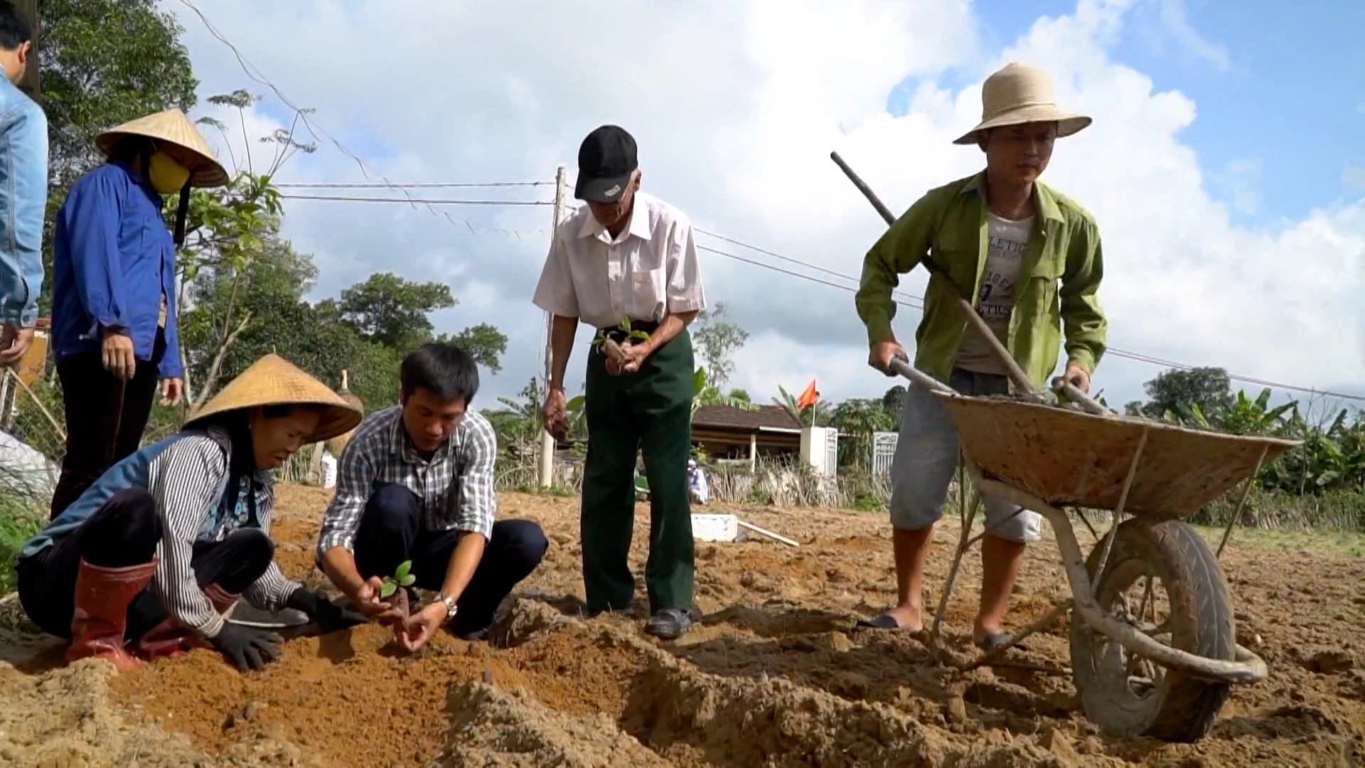 Xây dựng cơ sở dữ liệu lao động gắn với việc thực hiện Đề án 06 2 Người dân xã Tân Mỹ đã có việc làm ổn định, bảo đảm thu nhập và cuộc sống được nâng cao - Ảnh: T.T