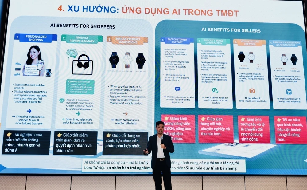 Hội chợ mùa Thu 2025: AI - Động lực bùng nổ cho thương mại điện tử Việt Nam - Ảnh 4.