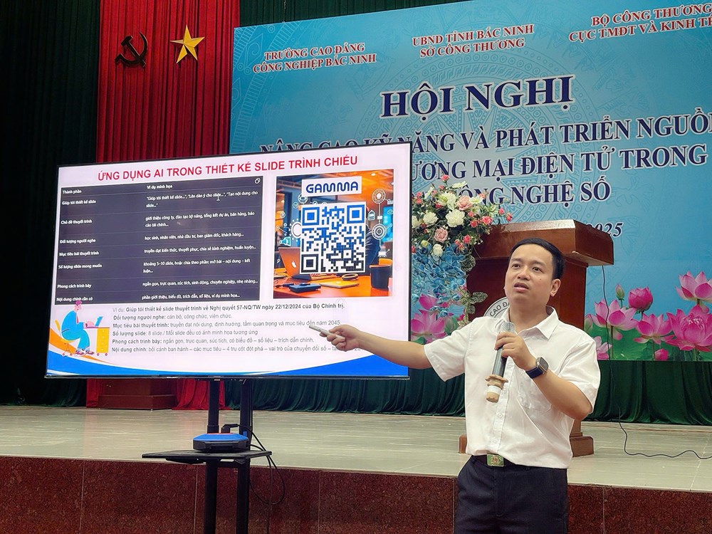 Bắc Ninh: Tập huấn kỹ năng thương mại điện tử cho sinh viên trong kỷ nguyên AI - ảnh 4