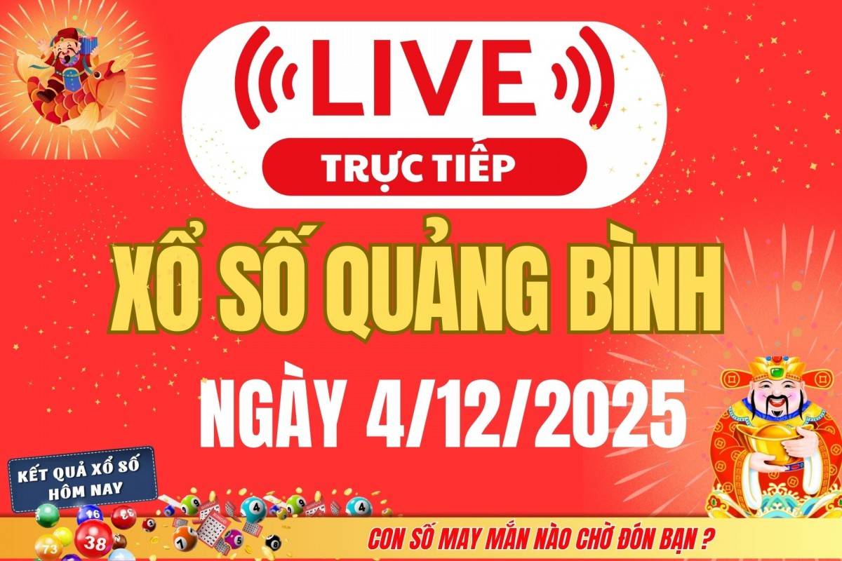 Trực tiếp: Xổ số Quảng Bình hôm nay ngày 27/11/2025 - XSQB 27/11 Trực tiếp: Xổ số Quảng Bình hôm nay ngày 27/11/2025 - XSQB 27/11