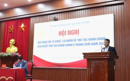 Xã Phú Xuyên lắng nghe ý kiến người dân về thủ tục hành chính