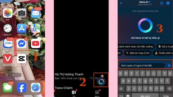 Hướng dẫn chi tiết và đầy đủ nhất 6 Các bước bật Meta AI trên Messenger iPhone