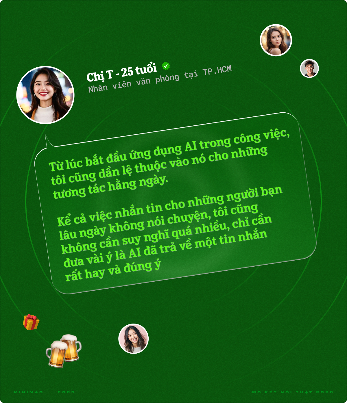 Khi AI thay ta kết nối “thật”: Hay quá! Cảm ơn bạn! Chúc mừng năm mới!- Ảnh 2.