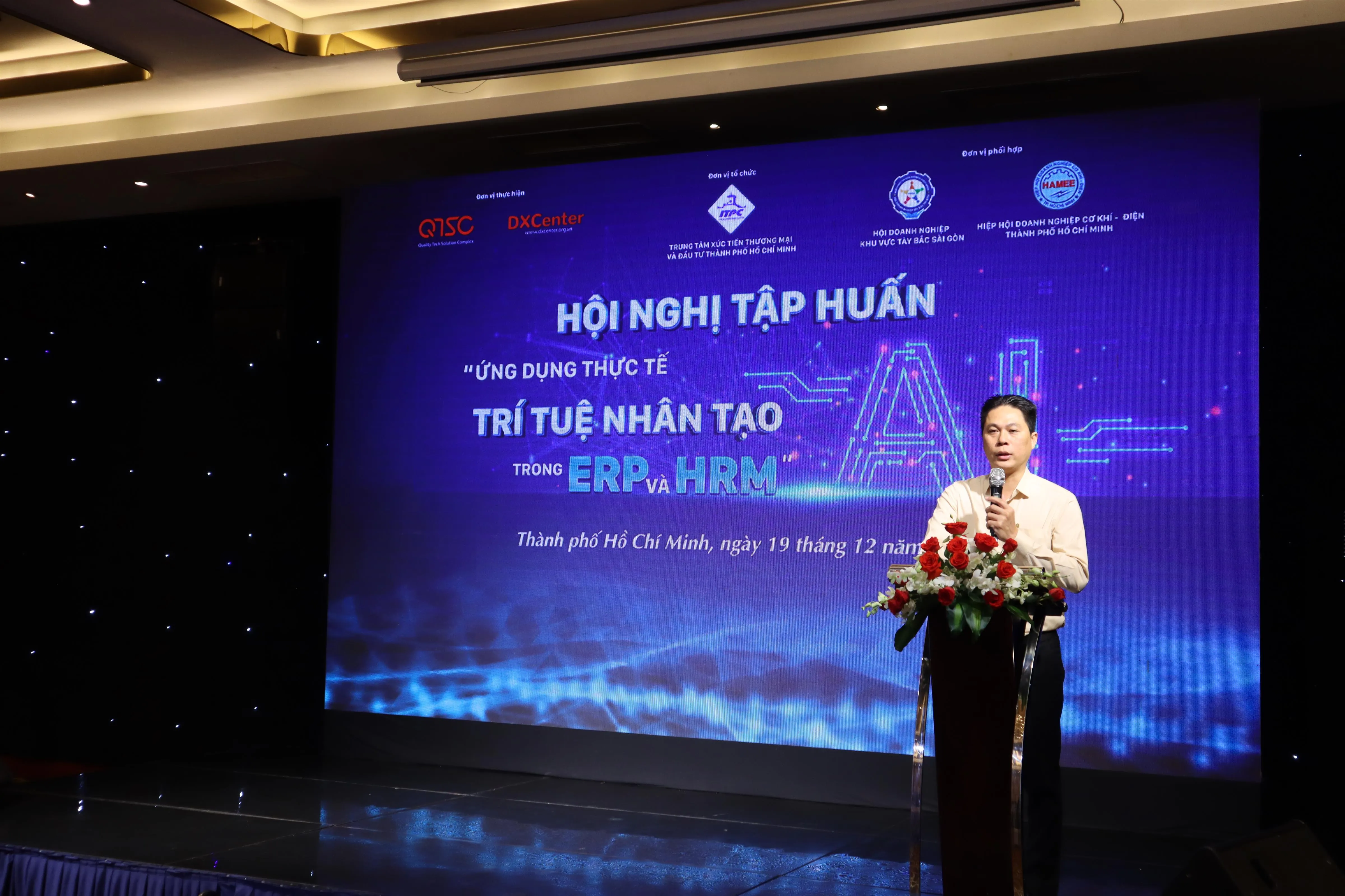 Ông Lê Tấn Nam – Chủ tịch Hội Doanh nghiệp khu vực Tây Bắc Sài Gòn (2)