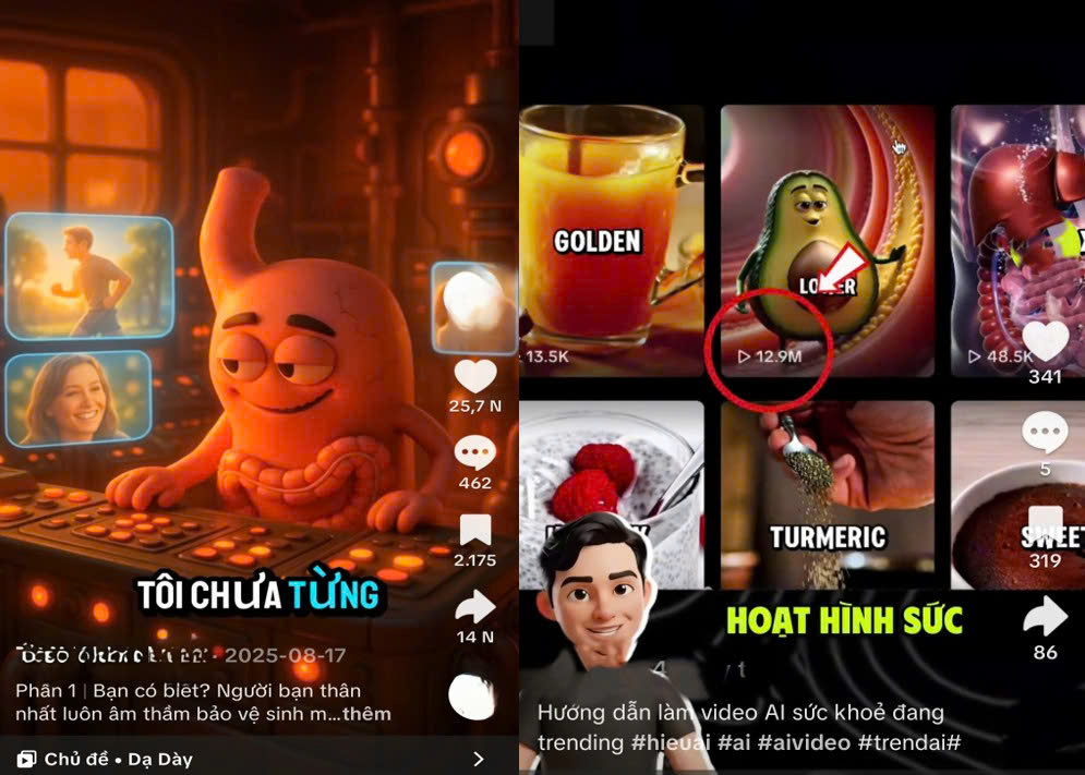 Video dùng AI quảng cáo trong lĩnh vực sức khỏe