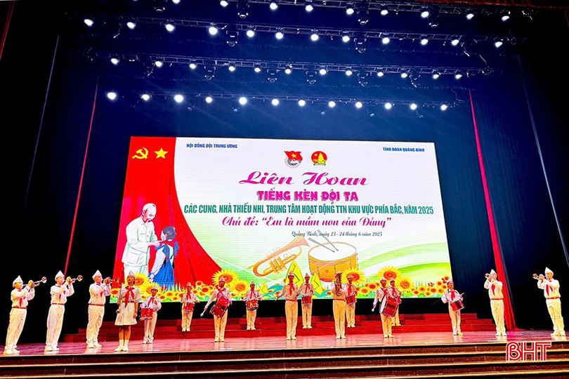 Hà Tĩnh đạt thành tích xuất sắc tại Liên hoan "Tiếng kèn Đội ta" 1 17508402178510