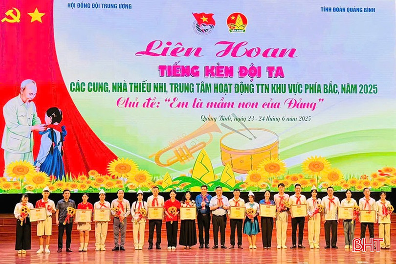 Hà Tĩnh đạt thành tích xuất sắc tại Liên hoan "Tiếng kèn Đội ta" 3 17508402557544