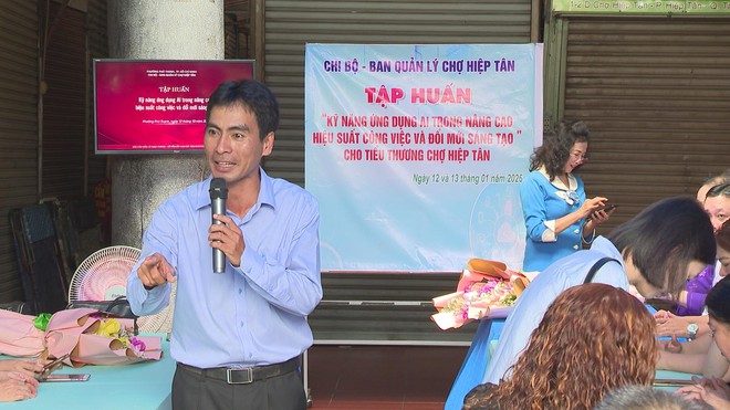 Chợ truyền thống bắt nhịp chuyển đổi số - Ảnh 3.