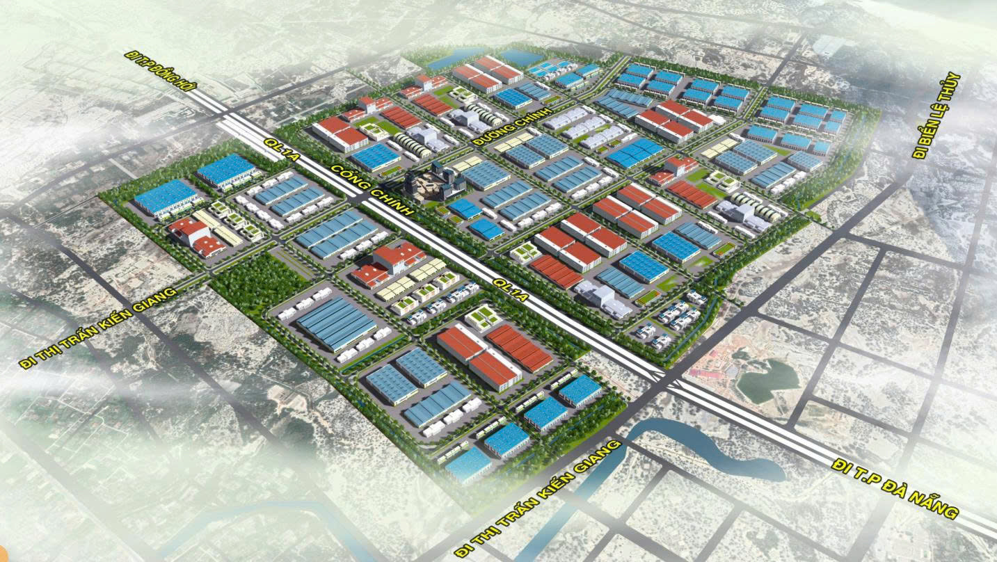 Phối cảnh dự án Khu công nghiệp Cam Liên. Nguồn ảnh: Capella Land