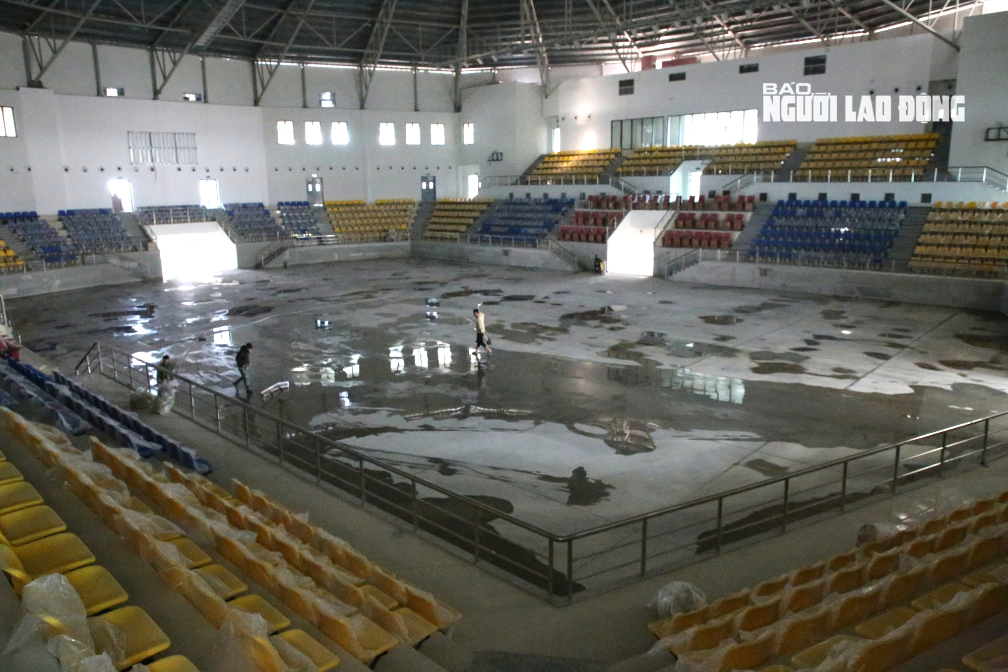 Nhà thi đấu kim cương xanh 340 tỉ đồng tại Quảng Trị thu hút sự chú ý - Ảnh 4.