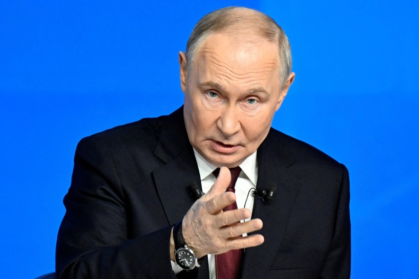 Tổng thống Nga Vladimir Putin. Ảnh: Reuters