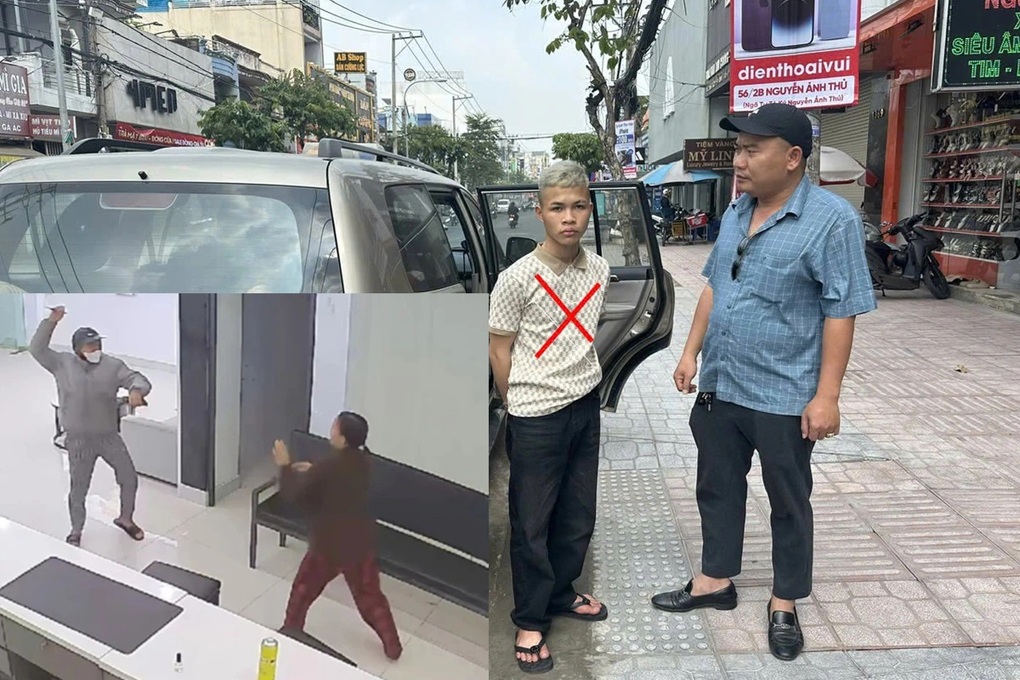 Kẻ đấm nữ nhân viên, cướp 2 điện thoại ở Nghệ An đã bị bắt - 1