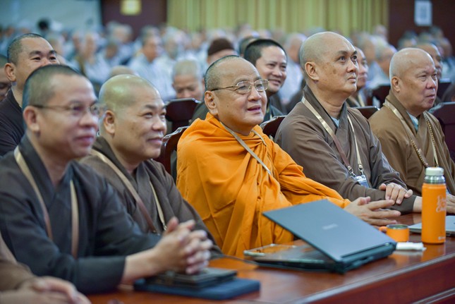 Hòa thượng Thích Bửu Chánh, Ủy viên Thư ký Hội đồng Trị sự, Phó Trưởng ban Thường trực Ban Trị sự GHPGVN tỉnh Đồng Nai - Ảnh: Quảng Đạo