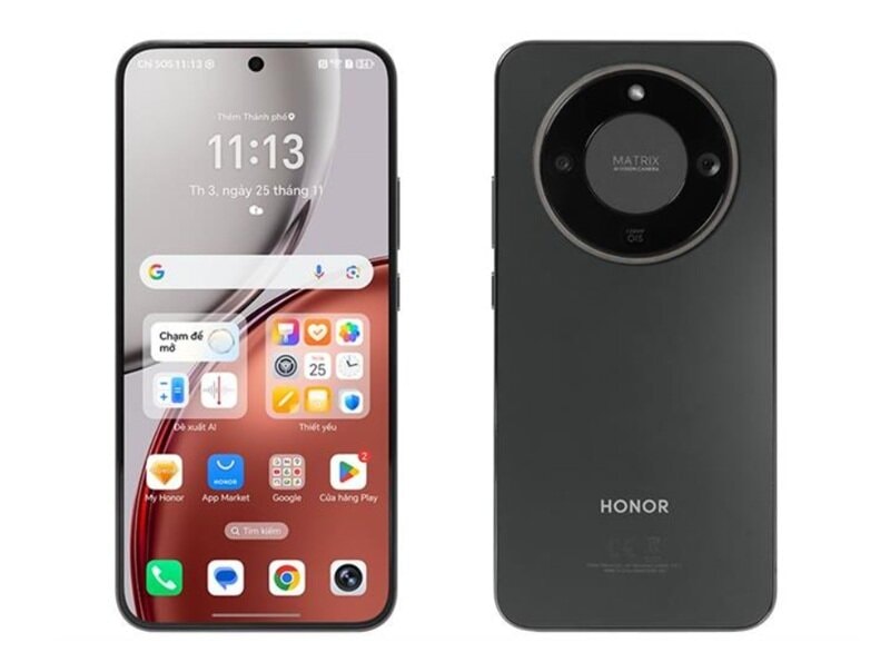 HONOR X9d 5G với thiết kế sang trọng và viên pin dung lượng lớn 8300 mAh.