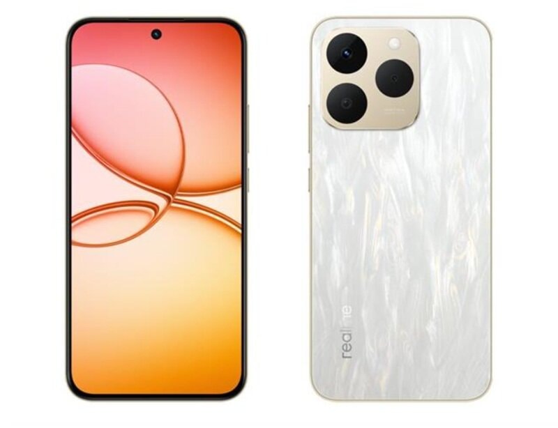 Realme 15T 5G với camera selfie 50MP và pin 7000 mAh.