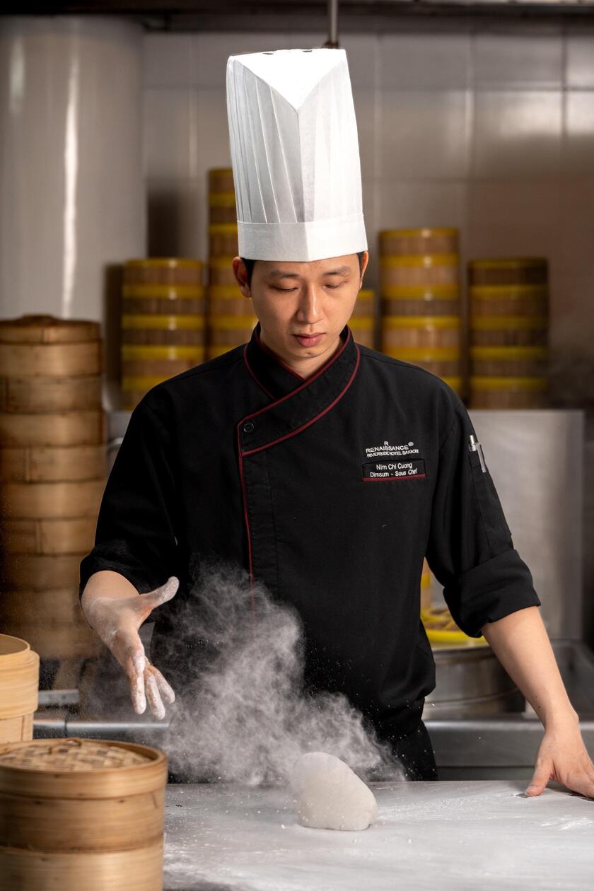 Chef Cường, bàn tay phía sau những xửng dim sum đậm vị Quảng Đông
