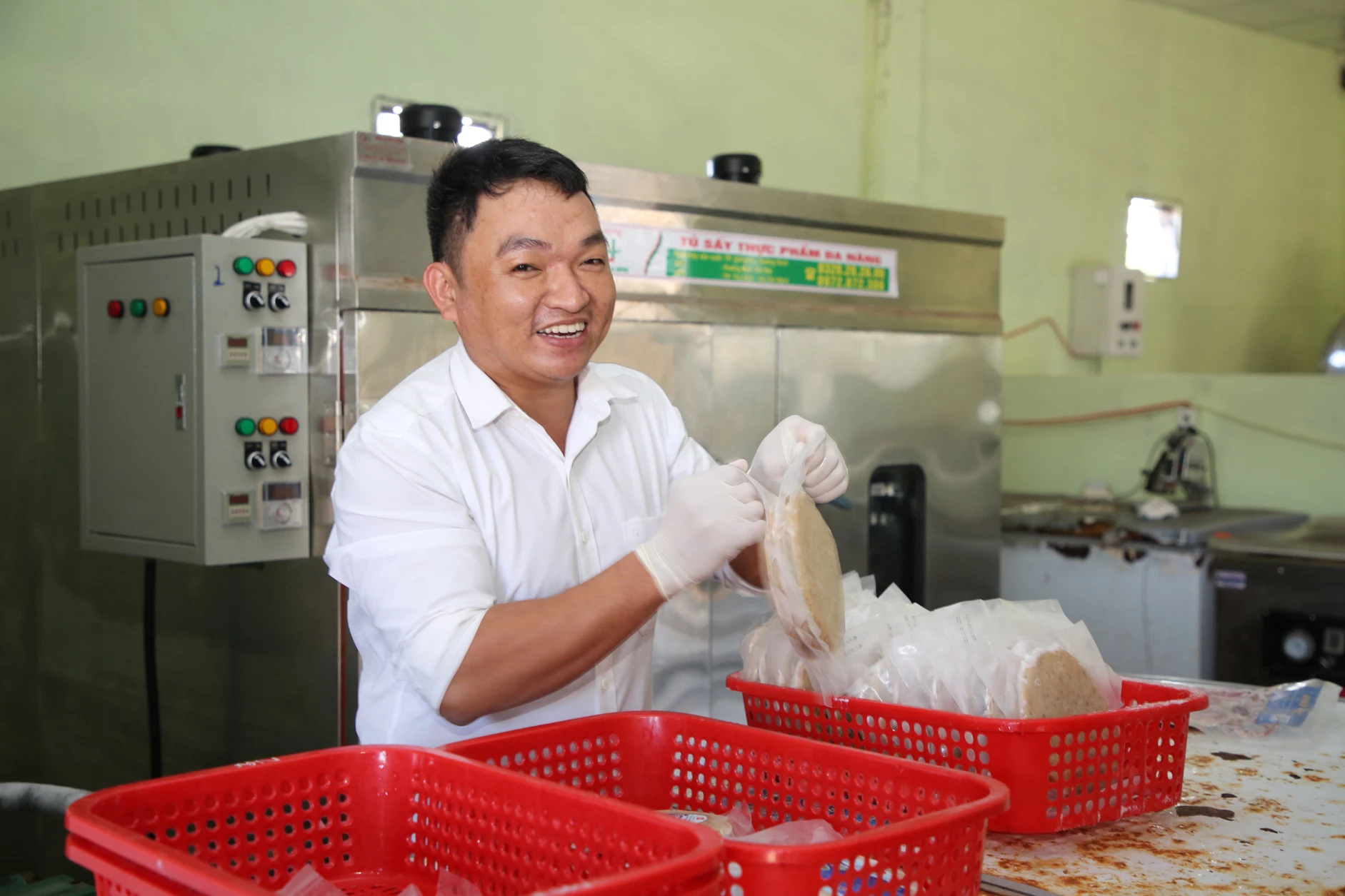 Đảng viên trẻ Nguyễn Hữu Phước, “người truyền lửa” cho phong trào khởi nghiệp - Ảnh: N.H