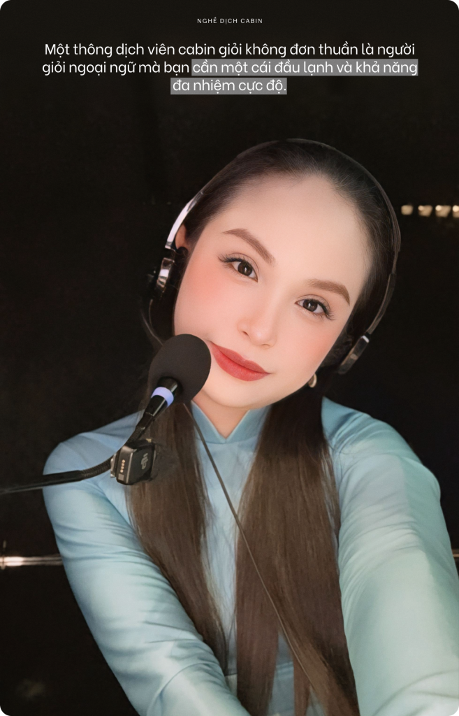 Nữ phiên dịch viên Việt làm nghề Nữ phiên dịch viên Việt làm nghề