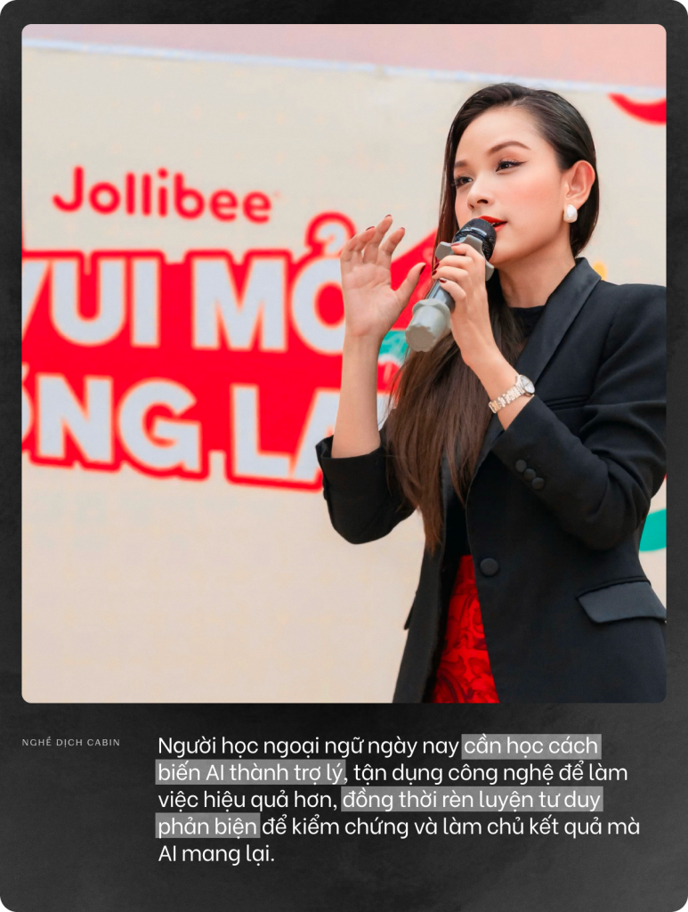 Nữ phiên dịch viên Việt làm nghề Nữ phiên dịch viên Việt làm nghề