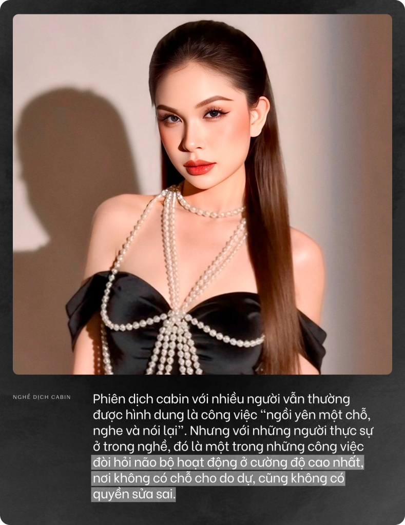 Nữ phiên dịch viên Việt làm nghề Nữ phiên dịch viên Việt làm nghề