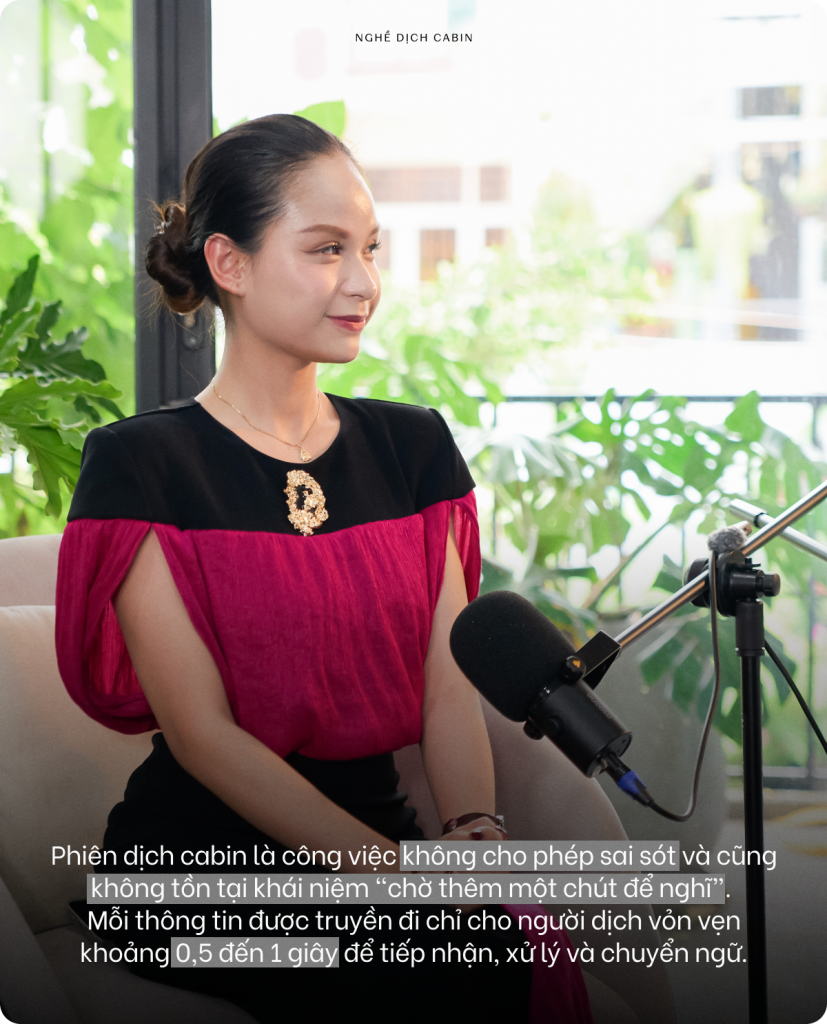 Nữ phiên dịch viên Việt làm nghề Nữ phiên dịch viên Việt làm nghề