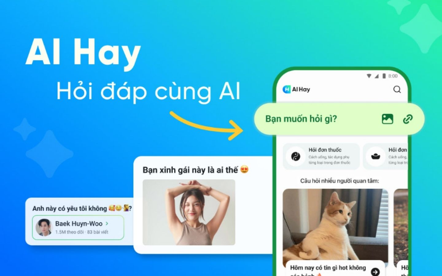 Cách tải, sử dụng AI Hay giải bài tập đơn giản, miễn phí 2 AI Hay có thể tổng hợp và phân tích thông tin từ nhiều nguồn khác nhau