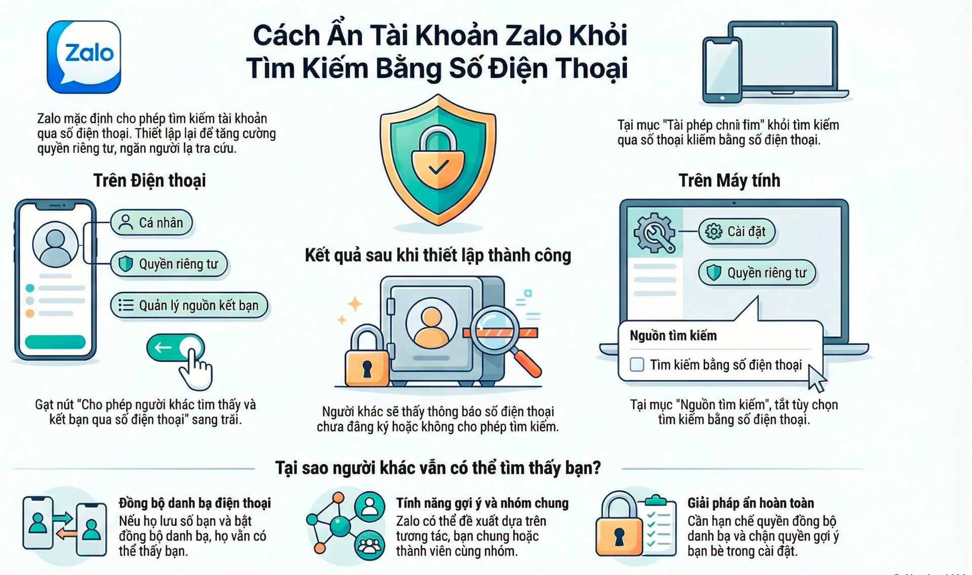Ngăn người khác tìm Zalo bằng số điện thọai dễ dàng trong năm 2026 3 anh chup man hinh 2026 02 14 luc 140220 1771054953566 1771054954431404839686