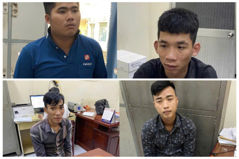 Bắt 4 đối tượng đột nhập Điện Máy Xanh trộm 40 điện thoại -0