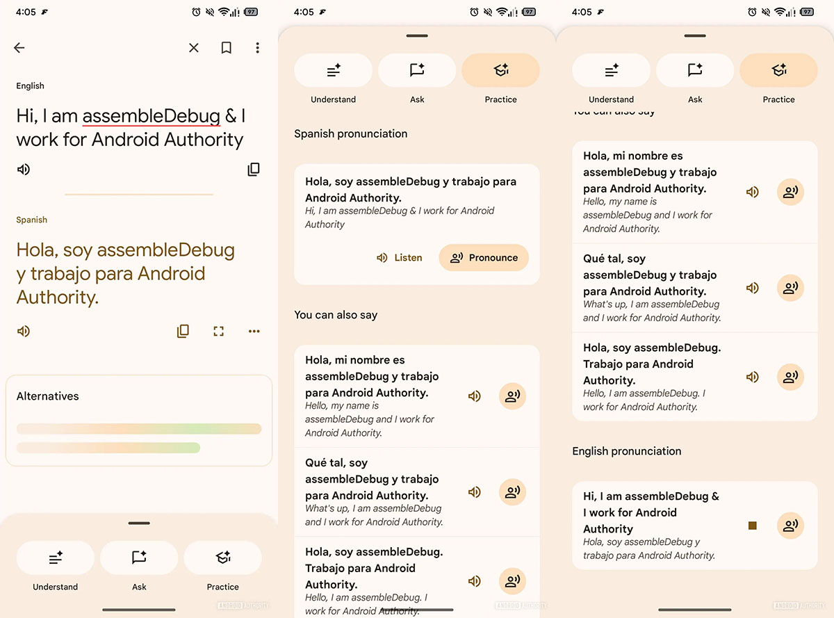 Google Dich sap co che do luyen phat am moi bang AI 2