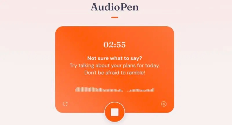 Sử dụng công cụ AudioPen để chuyển đổi bản ghi âm thành văn bản