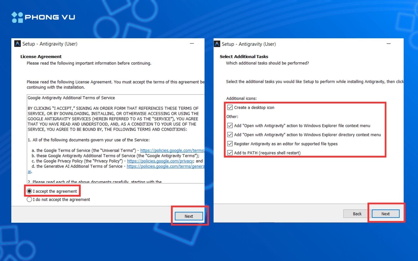 Ấn vào file vừa tải và tiến hành cài đặt ứng dụng