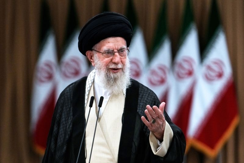 Iranian Supreme Leader Ayatollah Ali Khamenei photographed in Tehran, Iran, Friday, July 5, 2024.
