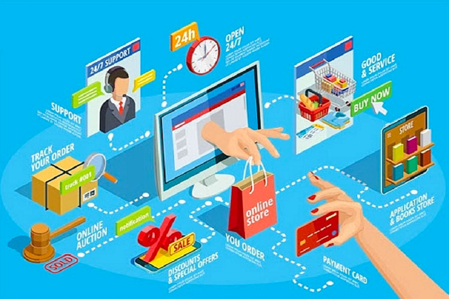 Thương mại điện tử năm 2026 không còn là cuộc chơi của những con số tăng trưởng bề nổi. Ảnh: Minh họa