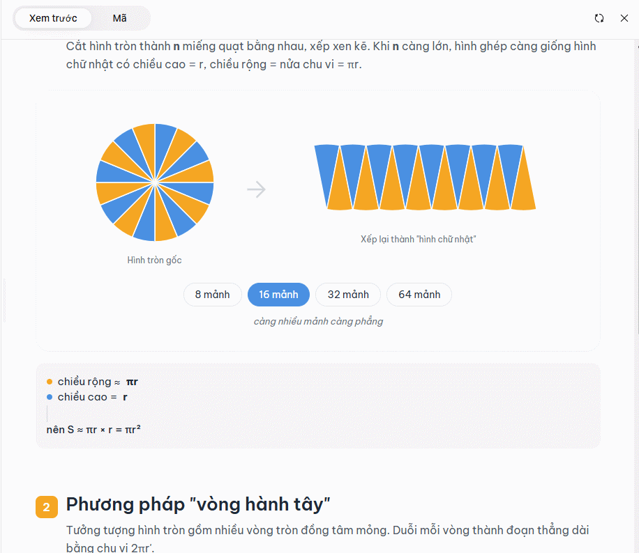 Hướng dẫn tạo mô phỏng trực quan bằng Muse Spark trên Meta AI 4 Mô phỏng trực quan trên Meta AI