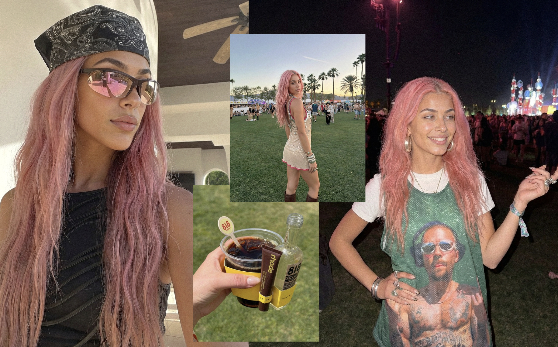 Xuất hiện “ngọc trai đen” đẹp như thần thoại: “Bạn thân” của Hailey Bieber và Kylie Jenner, nhan sắc này đến Coachella dễ kiếm tiền tỷ- Ảnh 1.